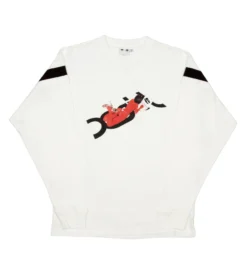 X-Girl X T-Rex Football Tee (White)