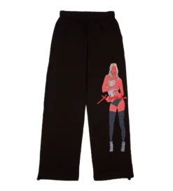 X-Girl X T-Rex Sweat Pants (Black)