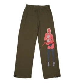 X-Girl X T-Rex Sweat Pants (Olive)