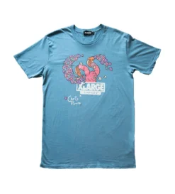 X-Large X Chris Pyrate S/S Tee (Light Blue)