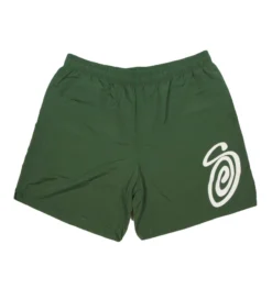 Stussy Curly S Water Short (Pine)