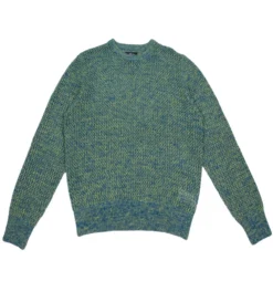 Stussy 2 Tone Loose Gauge Sweater (Green)