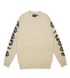Stussy Sleeve Logo Sweater (Natural)