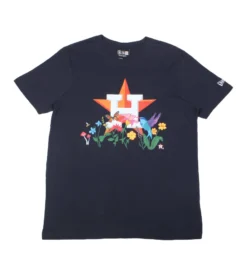 NEW ERA Houston Astros Blooming T-Shirt (Navy)