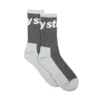 Stussy Logo Jacquard Trail Socks (Charcoal) -Unisex Clothing Sales 138805 CHAR