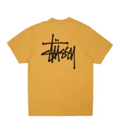 Basic Stussy Pigment Dyed Tee (Honey)