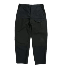 Field Pant (Black Cotton Herringbone Twill)