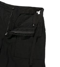 Fatigue Pant (Black 6.5oz Flat Twill) -Unisex Clothing Sales 23S1F004 CT014d1