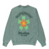 Starburst Crewneck (Wreath) -Unisex Clothing Sales 35 FA23226 WREb