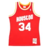Mitchell & Ness Hakeem Olajuwon NBA Swingman Jersey Houston Rockets -Unisex Clothing Sales 353JA3115FGYHOL