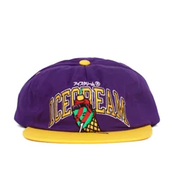 Basket Snapback Hat (Acai)