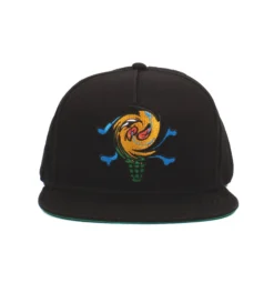 Spin Cycle Snapback Hat (Black)