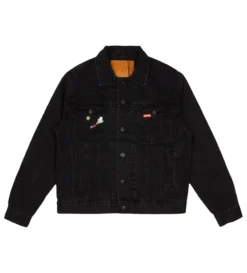 Trucker Denim Jacket (Black)