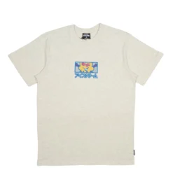 Crop S/S Tee (Light Heather Grey)