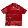 Dirk S/S Woven (Rococco Red) -Unisex Clothing Sales 421 7600 roc