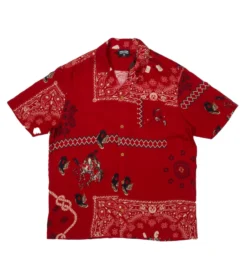 Dirk S/S Woven (Rococco Red)