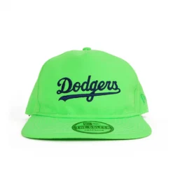 Proper X New Era Los Angeles Dodgers Snapback (Neon Green)