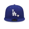 NEW ERA Los Angeles Dodgers Team Heart 59Fifty Fitted (Blue) -Unisex Clothing Sales 60243669 BLU
