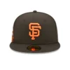 NEW ERA San Francisco Giants Cloud Icon 59FIFTY Fitted Cap (Black) -Unisex Clothing Sales 60243753 BLK