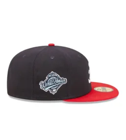 NEW ERA Atlanta Braves Comic Cloud 59FIFTY Fitted Cap (Navy / Red) -Unisex Clothing Sales 60243843 NVYd1