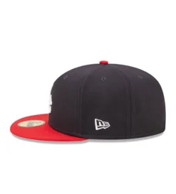 NEW ERA Atlanta Braves Comic Cloud 59FIFTY Fitted Cap (Navy / Red) -Unisex Clothing Sales 60243843 NVYd2
