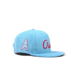 Proper X New Era Houston Oilers 9Fifty Snapback (Sky Blue Corduroy) -Unisex Clothing Sales 60359461 skys