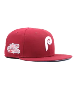 Proper X New Era Phillies 1980 World Series 59Fifty (Cardinal / Sky Blue) -Unisex Clothing Sales 70647143 CARSKYs