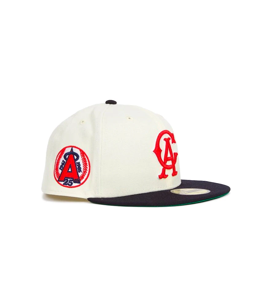 Proper X New Era California Angels 25th Anniversary 59Fifty (Chrome White / Navy) 5 Proper X New Era California Angels 25th Anniversary 59Fifty (Chrome White / Navy) - Image 3