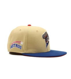 New Era Proper Exclusive: Sugarland Space Cowboys 59Fifty (Vegas Gold / Light Royal) -Unisex Clothing Sales 70787264s