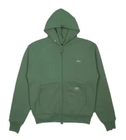 Abc. 123. Double Weight Zip Up Hoodie (Aventurine Green)