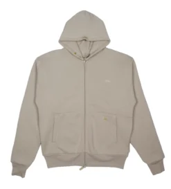Abc. 123. Double Weight Zip Up Hoodie (Jasper Grey)