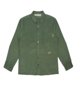Abc. 123. Corduroy Studio Work Shirt (Aventurine Green)