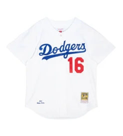 Mitchell & Ness Authentic 1997 Hideo Nomo Los Angeles Dodgers Jersey (White)