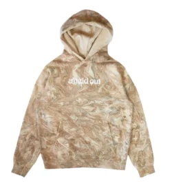 Marble Tie Dye Hoodie (Sand)