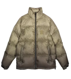 FELT Paisley Butterfly Puffer (Olive)