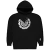 Circle Blur Hoodie (Black) -Unisex Clothing Sales CRT22 08 BLK