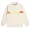 Retro Quarter Zip (Cream) -Unisex Clothing Sales CRTSF22 RQZ CRE