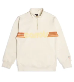 Retro Quarter Zip (Cream)