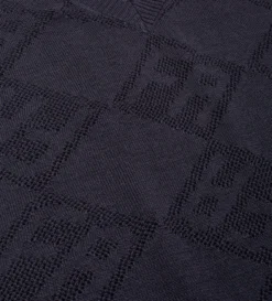 Letter Square Vest (Black) -Unisex Clothing Sales FAQ223K003 BLKd1