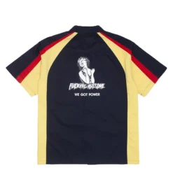 Factory Team Shirt (Navy / Yellow / Red)
