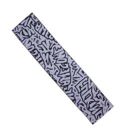 Sticker Stamp Scarf (Black) -Unisex Clothing Sales FAQ422X006 BLKd2