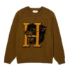 Mascot Sweater (Olive) -Unisex Clothing Sales HTG220351 OLI