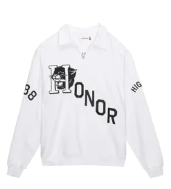 Mascot Henley Sweater (White)