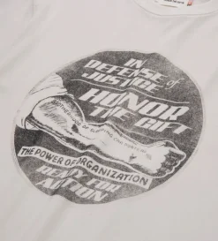 Ready For Action S/S Tee (Bone) -Unisex Clothing Sales HTG230192 BONd1