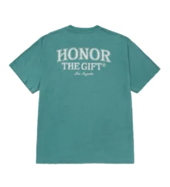 Floral Pocket S/S Tee (Teal)