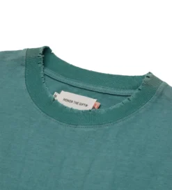 Floral Pocket S/S Tee (Teal) -Unisex Clothing Sales HTG230240 TEA 3