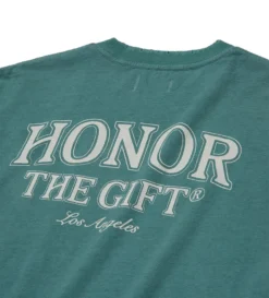 Floral Pocket S/S Tee (Teal) -Unisex Clothing Sales HTG230240 TEA 5