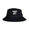 Script Bucket Hat (Black) -Unisex Clothing Sales HTG230370 BLK 1
