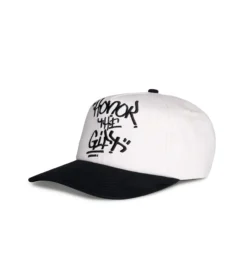 HTG Script Hat (White) -Unisex Clothing Sales HTG230372 WHT 2