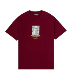 Frida Portrait T-Shirt (Burgundy)